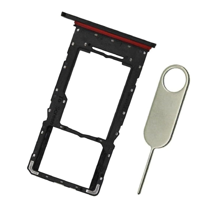 Waterproof Sim Card Tray SD Card Holder Replacement for Samsung Galaxy A14 (5G) SM-A146U A146U1 S146VL with Water Proof Rubber Seal USA Version - Black