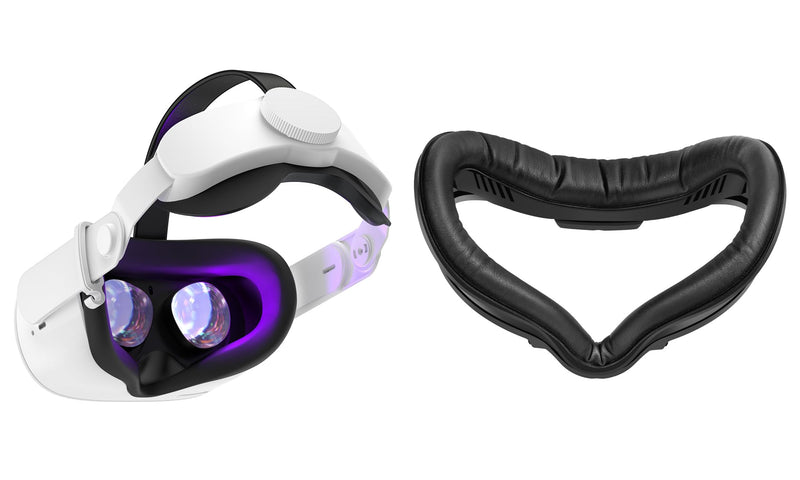 SUPERUS Head Strap and Facial Interface for Quest 2, VR Accessories Compatible with Oculus Quest 2