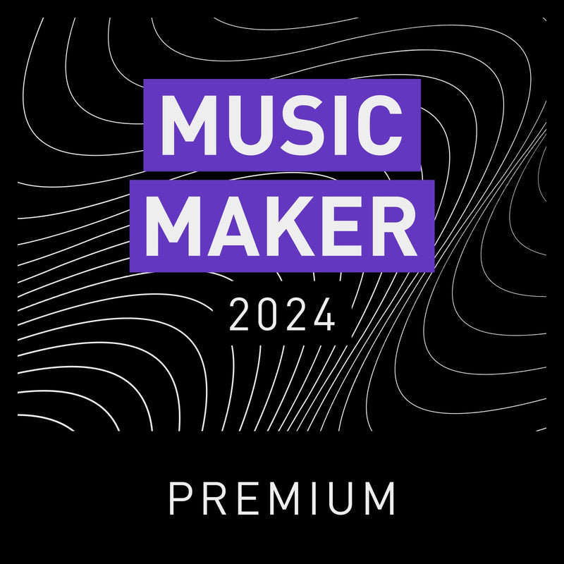 MAGIX Music Maker 2024 Premium — Music Made Easy | Audio Software | Music Production Software | Windows 10/11 | 1 PC download license