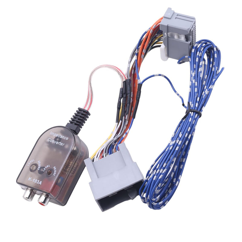 [AUSTRALIA] - DUNSIHUI 71-1729 Factory Radio Add A Subwoofer Amplifier Plug Play Wire Harness for HRV CRV Civic TSX TL Factory Radio Add Amplifier Wire Harness 711729 