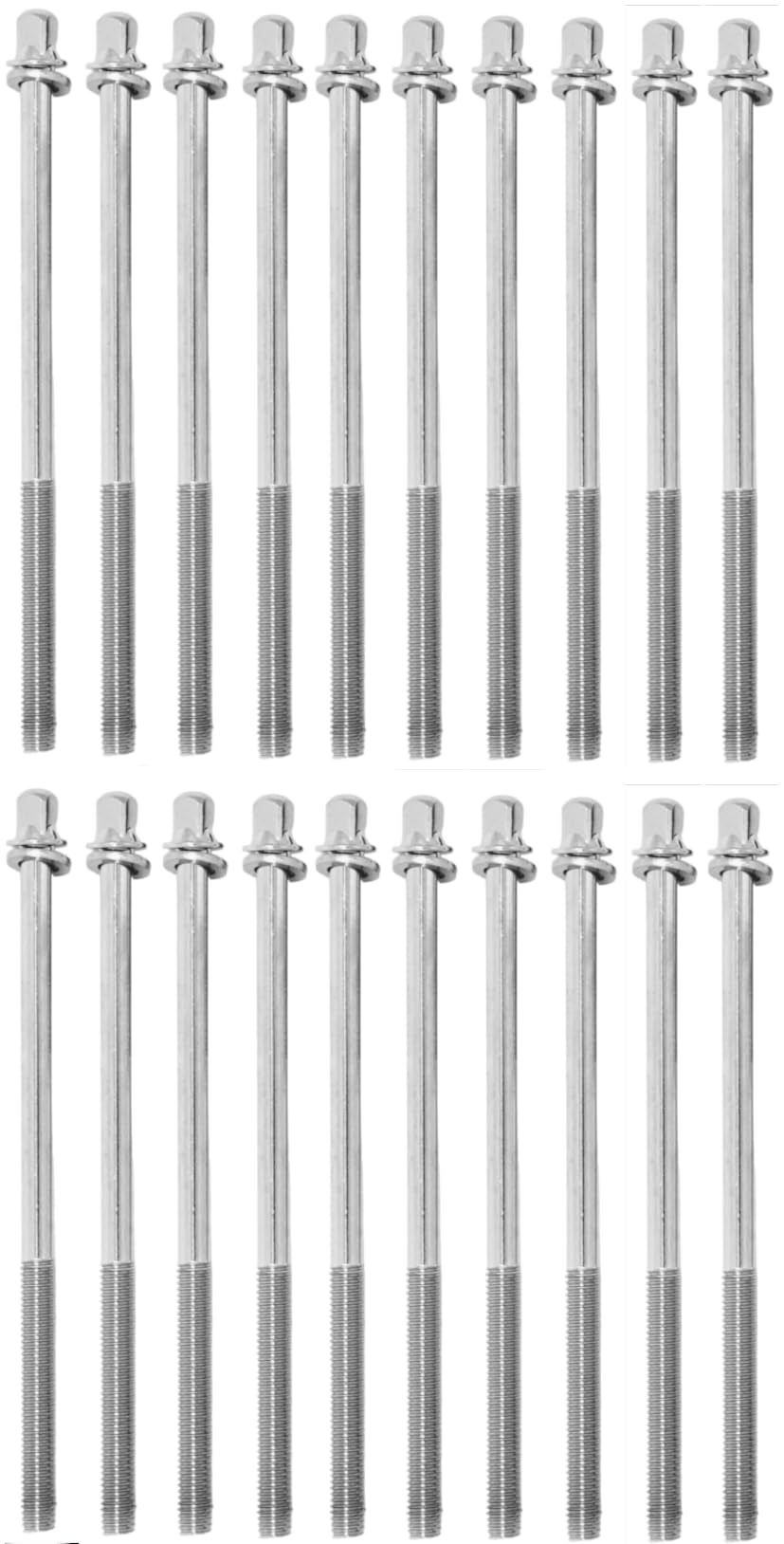 Bass Drum Tension Rods (20 Pack, 4 1/3 inch) 20 Pack