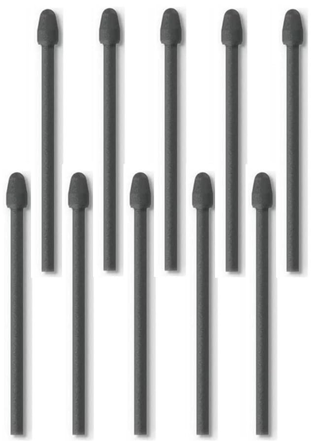 10pcs Remarkable Pen Tips, Replacement Tibs for Marker Pen/Marker Plus Pen, Remarkable Pen and Remarkable Plus Pen Tips/Nibs (2B-Black*10) 2B-Black*10