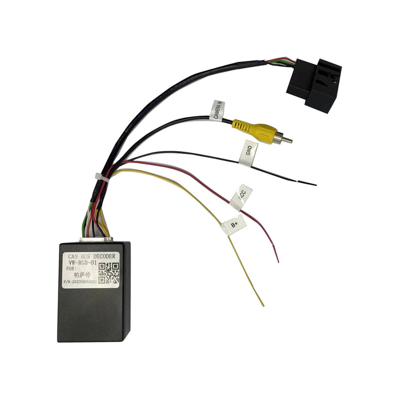RGB Backup Camera Adapter RGB to AV Cable for Passat | RCD510/RNS510/315 with RGB Camera Upgrade to RCD360 Radio YX2216