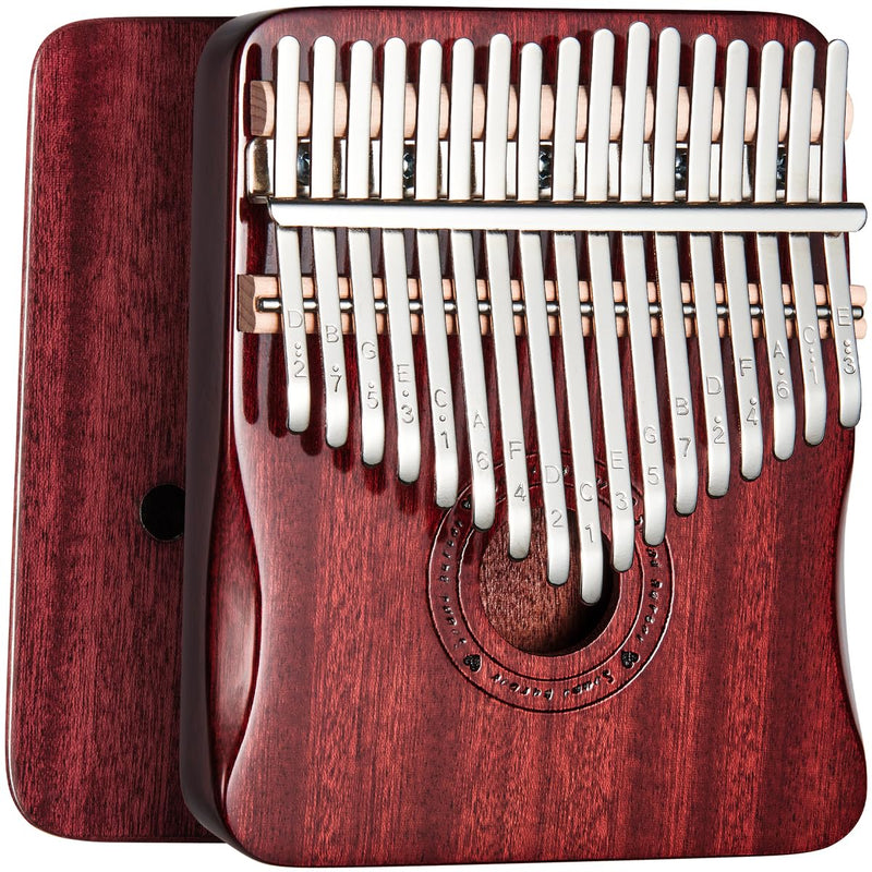 [AUSTRALIA] - Kalimba Thumb Piano 17 Keys Finger piano (Wine red) Wine red 