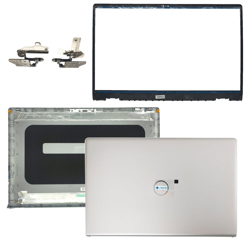 Replacement for DELL Inspiron 15 3510 3511 3515 LCD Back Cover Rear Top Lid with Hinges and Front Bezel Frame DDM9D 0DDM9D 9WC73 09WC73 Silver | Rear Top Lid,LCD Display Housing Replacement,Includes Front Bezel and Hinges,Silver,P/N DDM9D 9WC73
