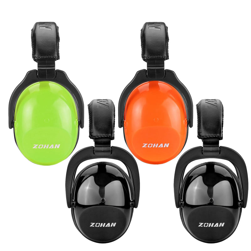 ZOHAN Kids Ear Protection 4 Pack,Kids Noise Canceling Headphone for Concerts, Monster Truck, Fireworks