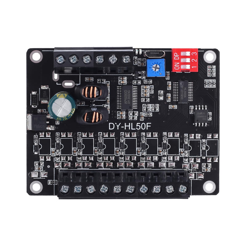 60W Voice Playback Module, PEMENOL DC 9-24V High Power Music Player Mp3 Trigger Amplifier 64Mbit Flash Storage Sound Board Support Sound and Light Alarm Present Electronics DIY 60W Biult-in Storage