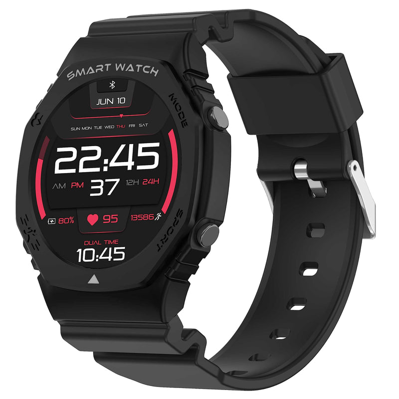 Smart Watches for Men Women Make/Answer Calls,Message Reminder,100+ Sport Modes Exercise Data Record for Calories,Distance,Step,Heart Rate Monitor,Fitness Tracker Android and iOS black