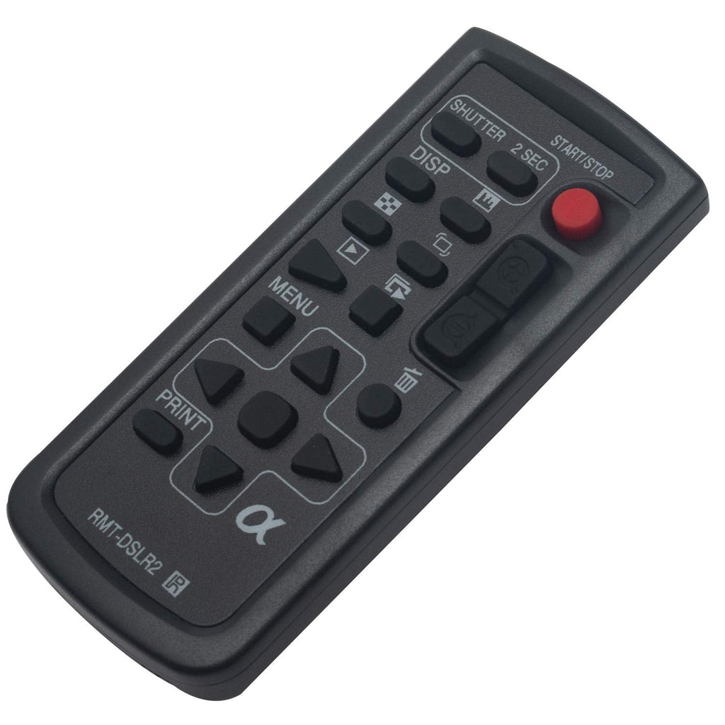 RMT-DSLR2 Replacement Remote Control -ALLIMITY- fit for Sony Interchangeable Lens Digital Camera Remote Control DSLR-A230L DSLR-A330L DSLR-A380L DSLR-A900 A6400 A9 A7RIII A7III