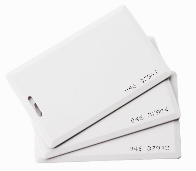10 pcs 26 Bit Proximity Clamshell Weigand Prox Swipe Cards Compatable with ISOProx 1386 1326 H10301 Format Readers and Systems. Works with The Many of Access Control Systems 10