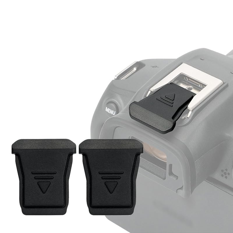 2PCS Camera Shoe Cover for Canon EOS R8 R50 R6 Mark II R5 Mark II R7 R10 R3 R5C,Replaces Canon ER-SC2 Shoe Cover, Flash Hot Shoe Cover Cap for Canon R8 R50 R6 R5 Mark II R7 R10 R3 R5C (NOT Fits EOS R5