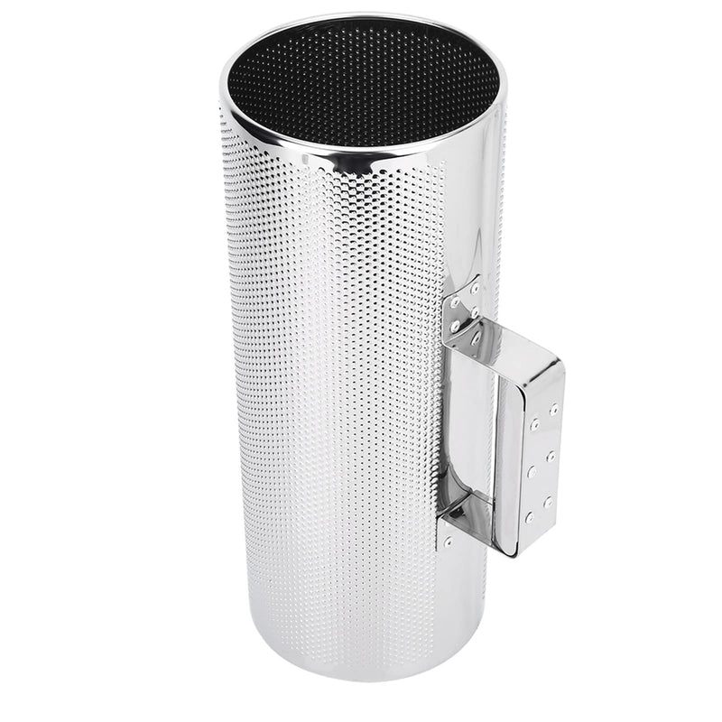 Stainless Steel Metal Guiro with Scraper Professional 5x12.8 Premium Percussion Instrument for Authentic Latin Rhythms