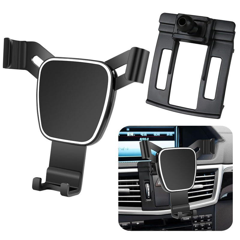 Car Phone Holder for Mercedes Benz E Class 2010-2013 E300 E350 E550 E63 AMG W212 Auto Accessories Navigation Bracket Interior Decoration Mobile Cell Phone Mount case for Benz E-Class 2010-2013