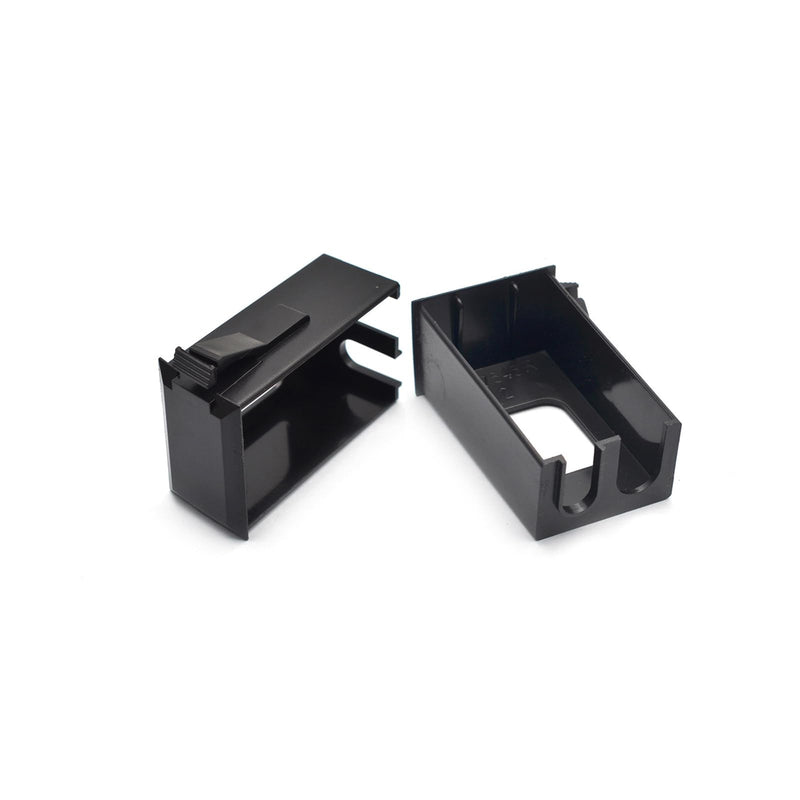 Guitar Pickup Battery Box Battery Guitar Case Acoustic Guitar Pickup Parts, Pickup Shell Cover Installed on Guitar Bass with 9V Battery Box, Case Holder Replacement for EQ 7545R - 2Pcs