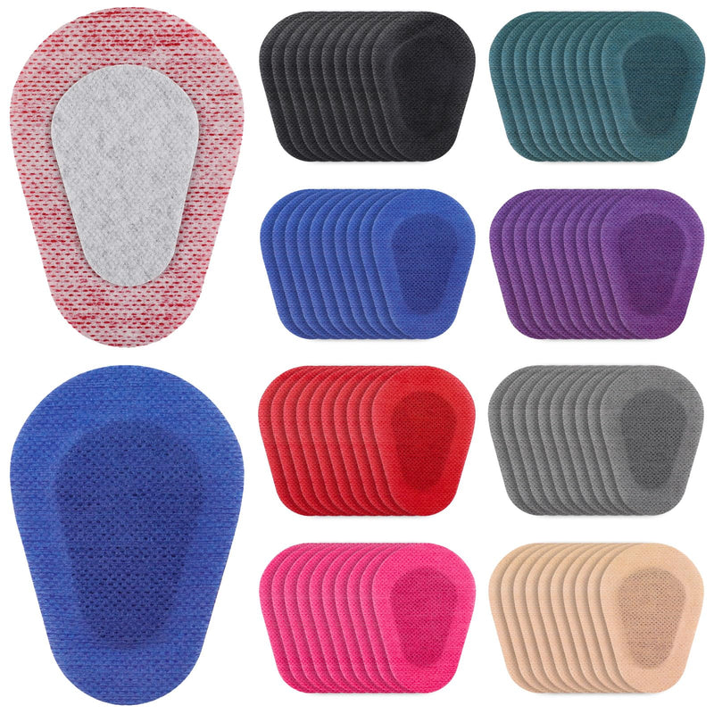 80 Pcs Adhesive Eye Patches, Eye Patches for Adults Eye Pad Disposable Eyepatch Latex Free Adhesive Bandages for Baby Kids (Mixed Colors,3.3 x 2.3 Inch) Mixed Colors 3.3 x 2.3 Inch