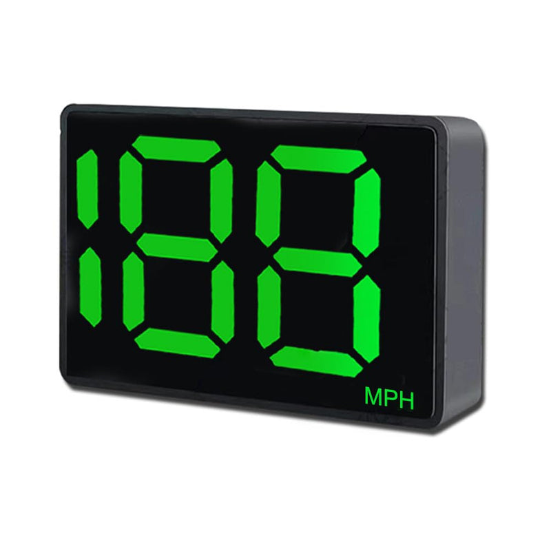 ikasus Car Hud GPS Speedometer Digital Speed Meter with MPH Speed,USB Plug and Play, Head Up Display Driving Direction, OverSpeed Warning for Cars Trucks AUTO-QA4497X#MPH-WJYQ-07