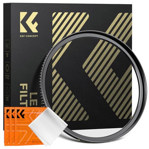 K&F Concept 72mm to 77mm Brass Step-Up Lens Filter Adapter Ring 72-77mm