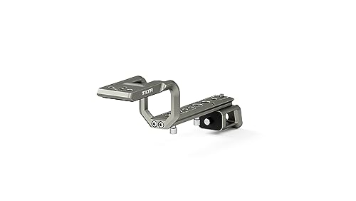 Tilta XLR Extension Bracket for/Compatible with Sony FX3 | Custom Designed | Mount Accessories | Secure Connection | Extended Grip | Lightweight & Durable | TA-T13-XLR (Titanium Gray) Titanium Gray