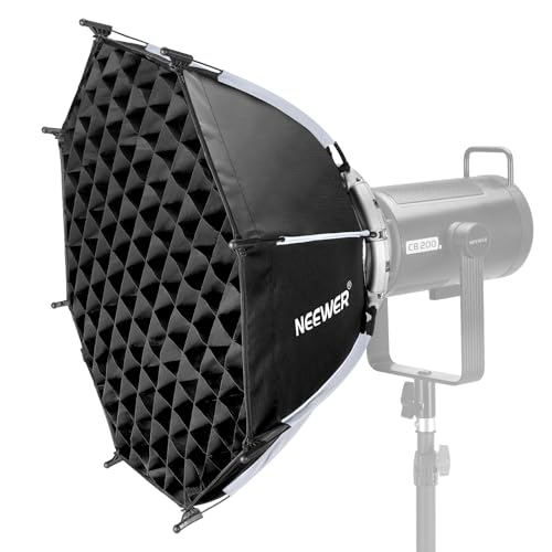 NEEWER NS22P 22"/55cm Octagonal Softbox Quick Release Bowens Mount Soft Box 22"