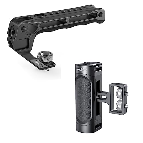 SMALLRIG 2 in 1 Camera Handle Mini Side Handle Handgrip and Top Handle
