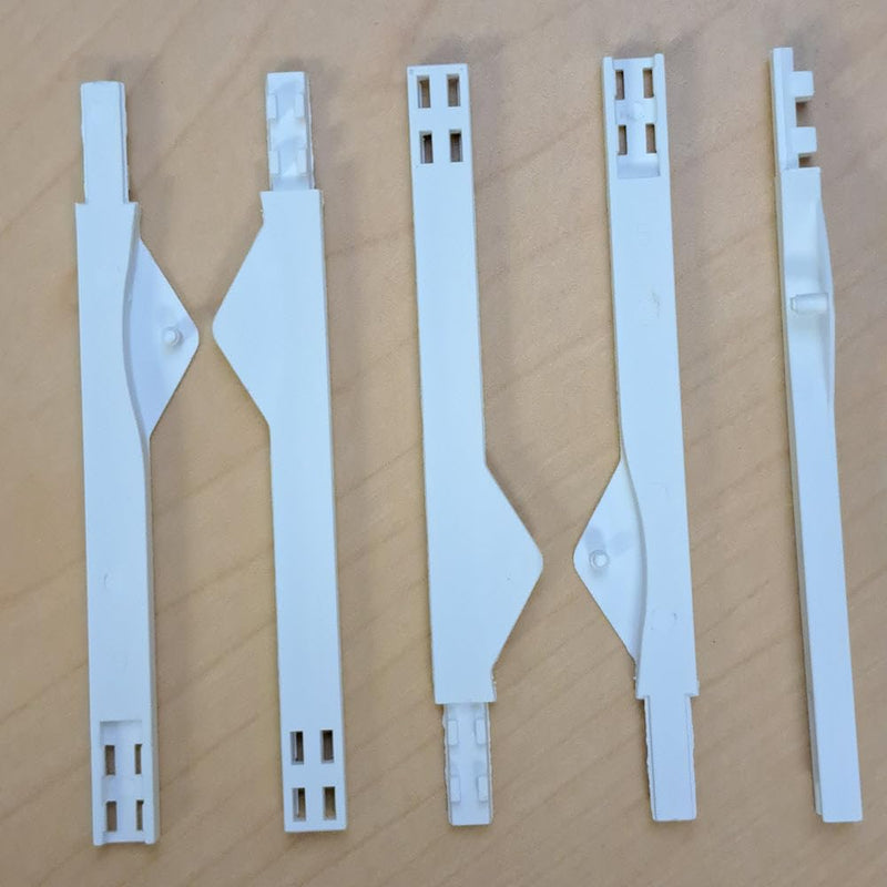[AUSTRALIA] - 5pc - Shutter Clearview Joiner White (3 1/2" Long) 3 1/2" long 