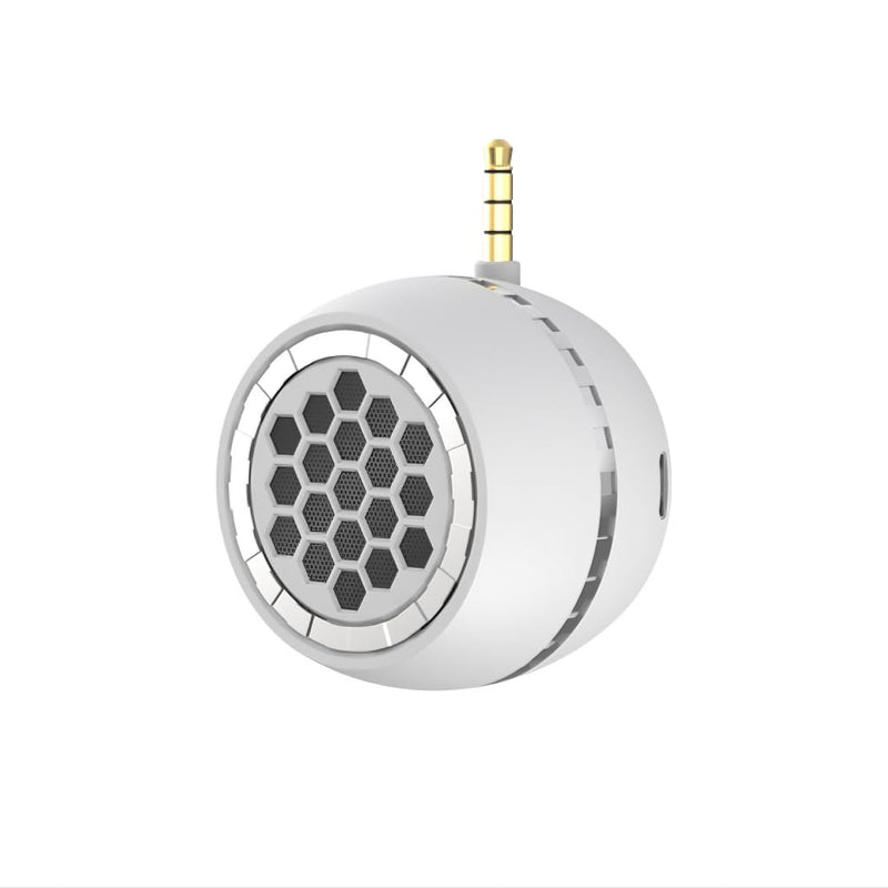 Mini Portable Speaker, 3W Mobile Phone Speaker Line-in Speaker with 3.5mm AUX Audio Interface, Plug and Play for Smartphone,Tablet, Computer