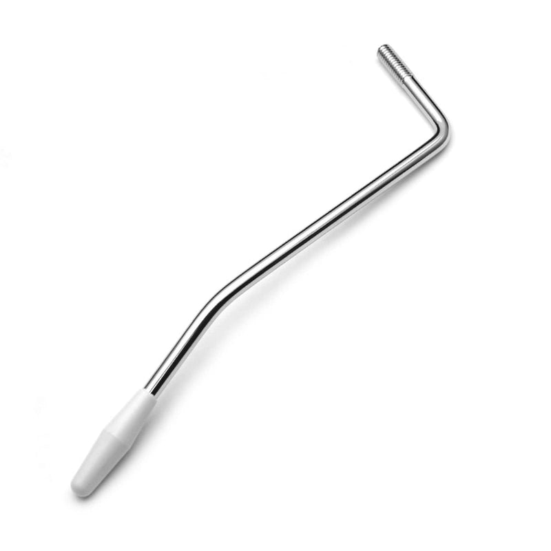 6 MM Thread Tremolo Arm Electric Guitar Tremolo Arm Thread Metal Single Tremolo Arm Whammy Bar with Tip for Stratocaster Electric Guitar Tremolo System (Chrome) Chrome