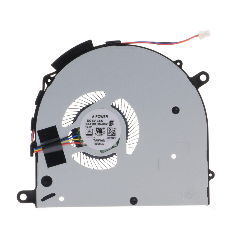 Replacement CPU Cooling Fan for MSI Prestige 14 Evo A12M A10SC A10RAS A10RB A11SCX Summit E14 B14 Modern 14 B10MW 10th BS5205HS-U3Z E322500520 MS-14C