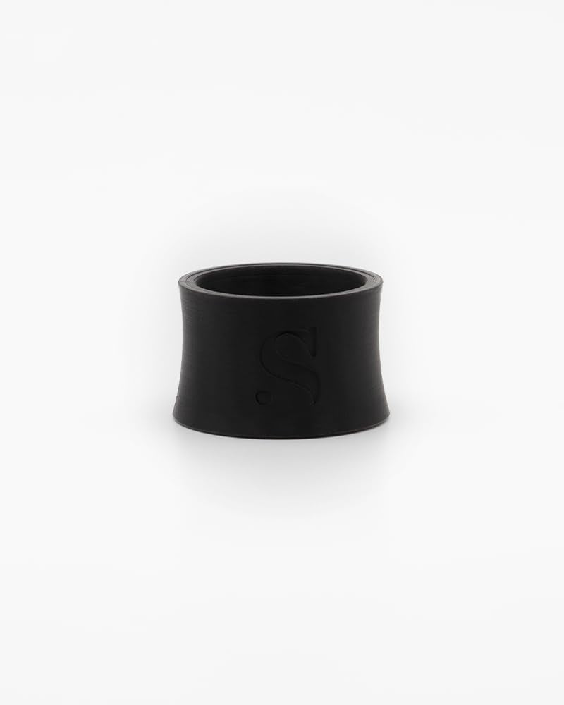 Syos Alto Saxophone Ligature Pitch Black, Great Fit for Syos Mouthpieces and Compatible with Alto Sax Rubber Mouthpieces