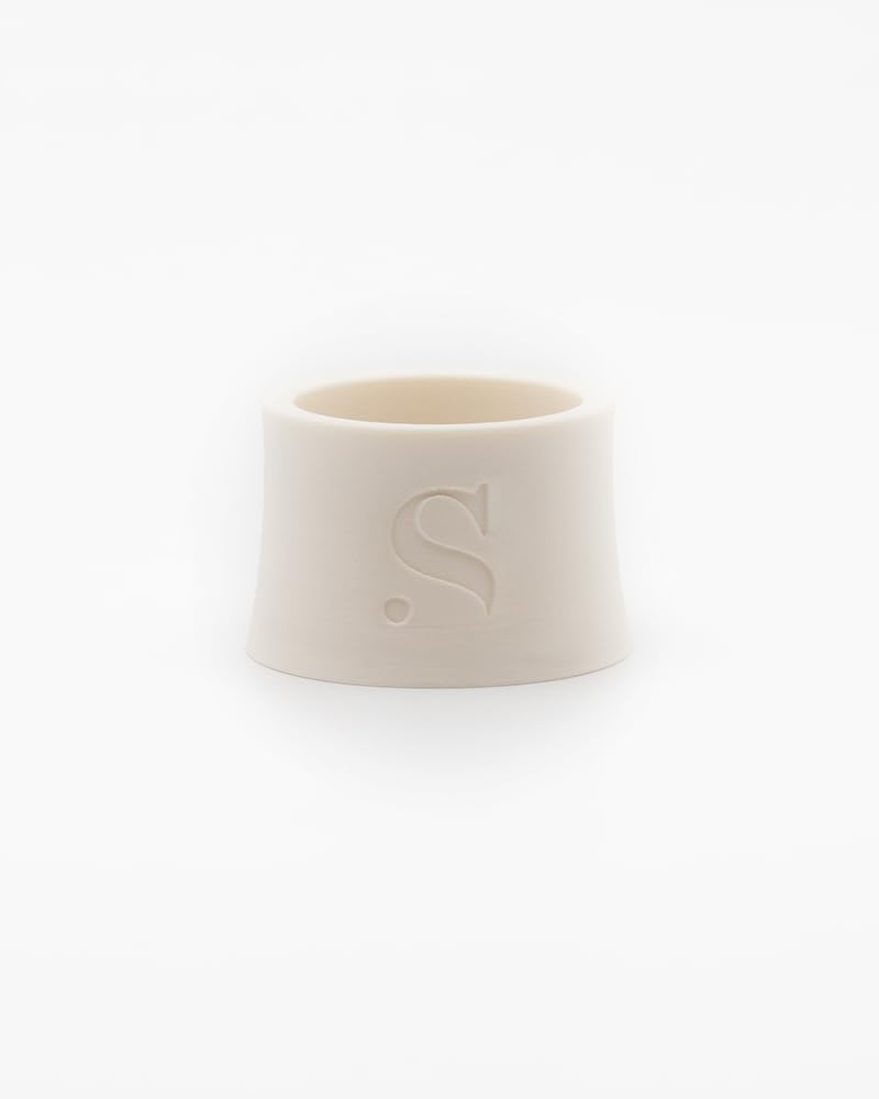 [AUSTRALIA] - Syos Tenor Saxophone Ligature Arctic White, Great Fit for Syos Mouthpieces and Compatible with Tenor Sax Rubber Mouthpieces 