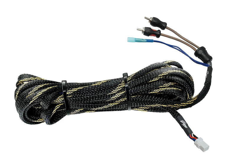 UTV Stereo 20' JL Audio RCA Subwoofer Output Harness for Can-Am Defender | For HD10 & HD11 Audio Roof Systems | Add Aftermarket Sub & Amplifier | Weatherproof | Plug & Play | Powersports Bass Upgrade