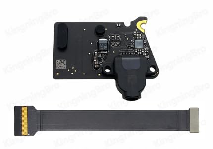 New Headphone Audio Jack Board with Flex Cable Replacement for MacBook Air Retina 13" A2337 Late 2020 Year