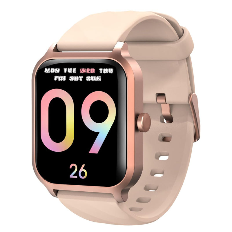 Loluka Smart Watches for Men Women 1.83" Screen Make Answer Calls Message Reminder Heart Rate Monitor 100+ Sport Modes Fitness Watch Exercise Data Monitor Distance Calories Steps pink