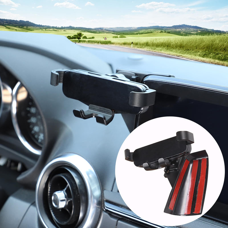 HAPPYHORSE Car Phone Mount Compatible with Mazda MX-5 2016-2023 Central Control Navigation Cell Phone Holder Dash Clip Dash Panel Mobile Phone Bracket Stand Accessories (Style B) style B