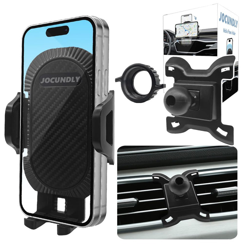 Car Phone Mount 2020-2024 Mercedes Benz GLE Class and 2020-2024 GLS Class [Thick Case Friendly] Mobile Phone Holder Cell Navigation Bracket Air Vent Auto Accessories Cradles, All Phones