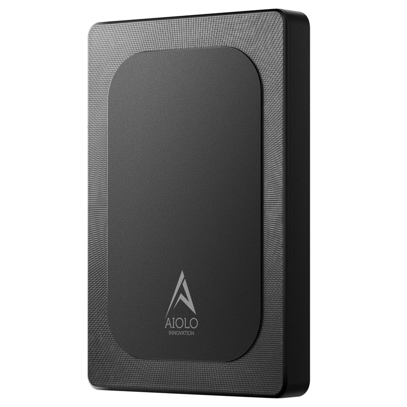 Aiolo Innovation 500GB External Hard Drive Ultra Slim Portable HDD-USB 3.0 for PC, Mac, Laptop, PS4, Xbox one,Xbox 360 HD-A4 | for PC, Mac, Laptop, PS4, Xbox one,Xbox 360-Super Fast Transmission Black
