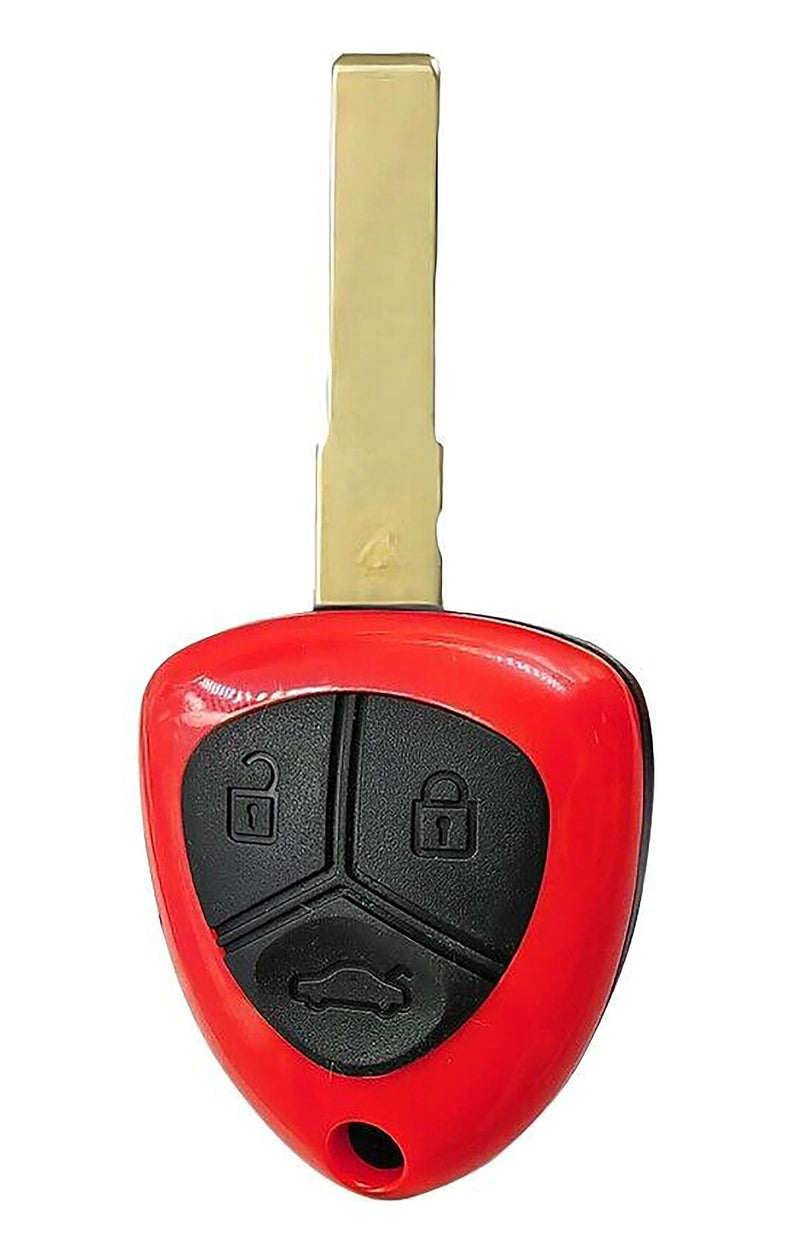 1x New Quality Replacement Key Fob Remote Compatible with & Fit for Ferrari Vehicles - 012432TRWS46E-02