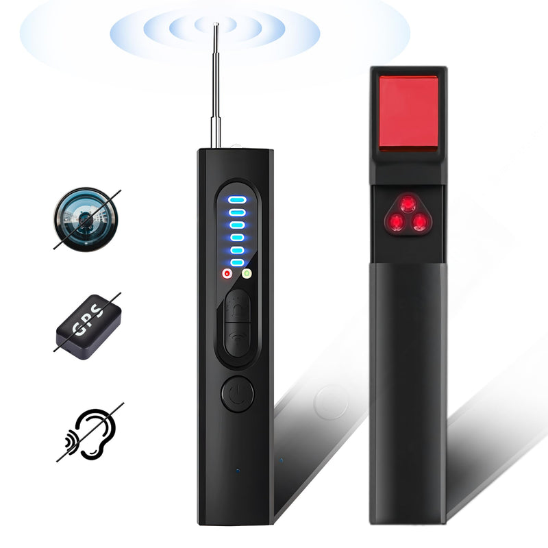 [AUSTRALIA] - Hidden Camera Detector, Anti-Spy Detector, Hidden Device GPS Detector, Camera Detector, Bug Detector, Privacy Protector, RF Wireless Signal Scanner for Hotels Office Home Travel, 5 Levels Sensitivity 