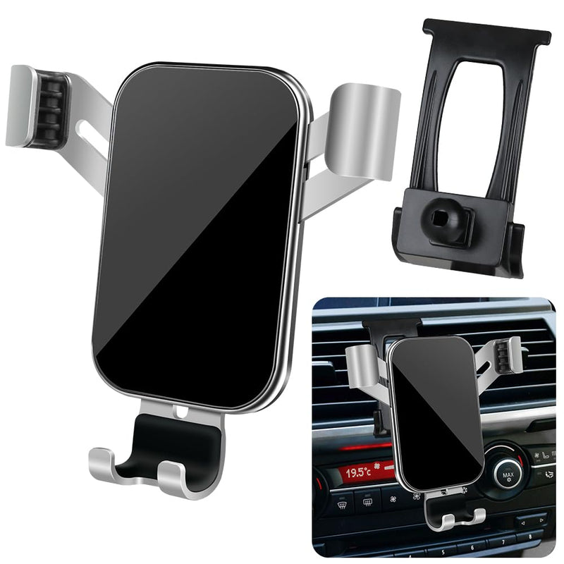 LUNQIN Car Phone Holder for BMW X5 X5M 2007-2013 and BMW X6 X6M 2008-2014 Auto Interior Accessories Best Cell Phones Mount Cellphone Mobile Cradle Charging Navigation Bracket Air Vent Stand Accessory for 2007-2013 BMW X5 & 2008-2014 X6