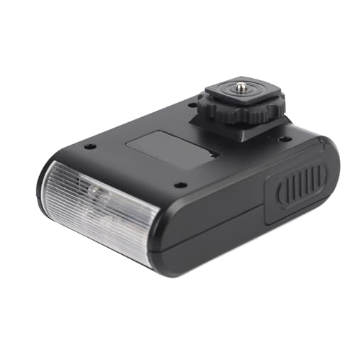 Slave Flash for Cameras Produces Bright and Soft Light, Hot Shoe Mount Works with Any Digital Camera, Mini and Lightweight, Great Accessory for Photography Enthusiasts