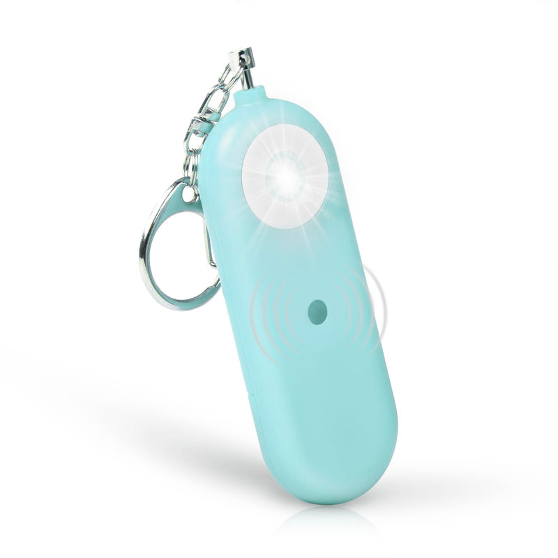 Personal Safety Alarm for Women - 130dB Self Defense Keychains Siren Whistle, Replaceable Battery with SOS LED Strobe Light - Emergency Security Safe Protection Devices for Kids Elderly Blue Light 1