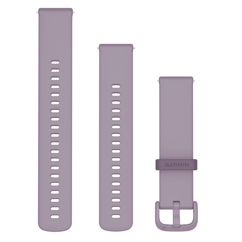 Garmin Quick Release Bracelet 20 mm, Suitable for Venu 2 Plus, Venu SQ/SQ2, Vivoactive 3/5, Vivomove Series, Forerunner 55/245/645, Approach S40/S42/S12, D2 Air Modern Orchid