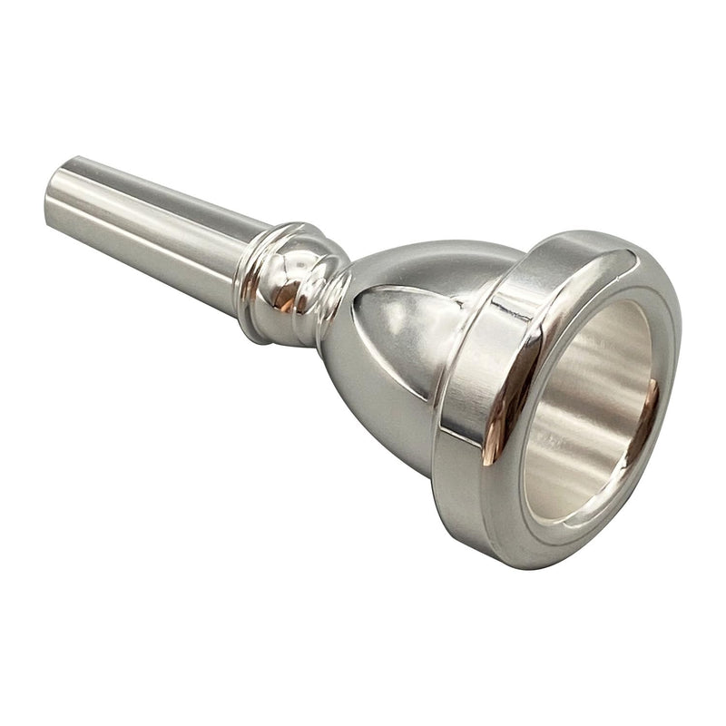 Premium Silver Plated Tuba Mouthpiece - Enhance Your Performance with Superior Sound Quality and Durability