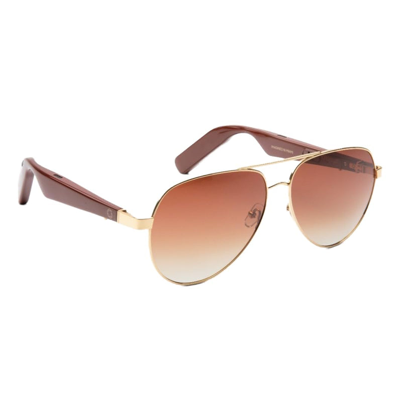 Lucyd Lyte Jupiter XXL Bluetooth Audio Sunglasses for Men, Open-Ear, UV400 | XXL wide fit, noise-canceling mic, AI voice assistant (Siri & Alexa), ideal for driving, calls & hands-free Jupiter XL Sunglasses