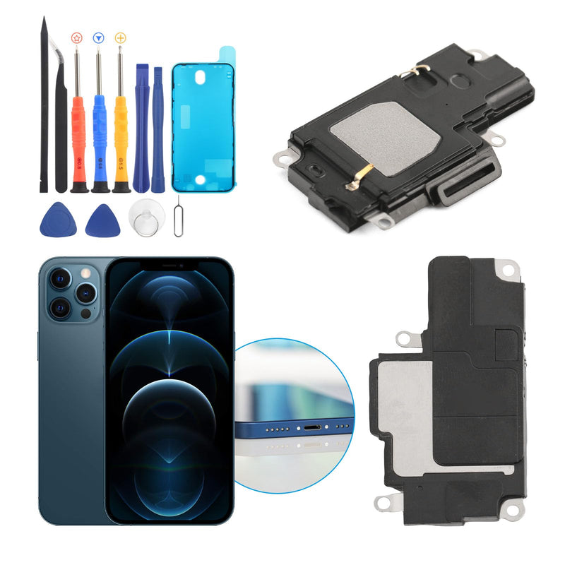 YWLRONG for iPhone 12 Pro Max Loud Speaker Replacement for iPhone 12 Pro Max Loudspeaker 12 Pro Max Ringer Speaker Buzzer Assembly withTools
