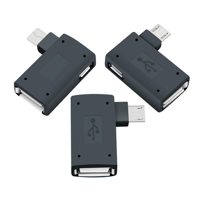 [AUSTRALIA] - OTG Cable Adapter for fire Stick 4K Max,Added Memory to Your fire tv Stick,Compatible with Streaming Android Phone Tablet etc Device 3-Pack 
