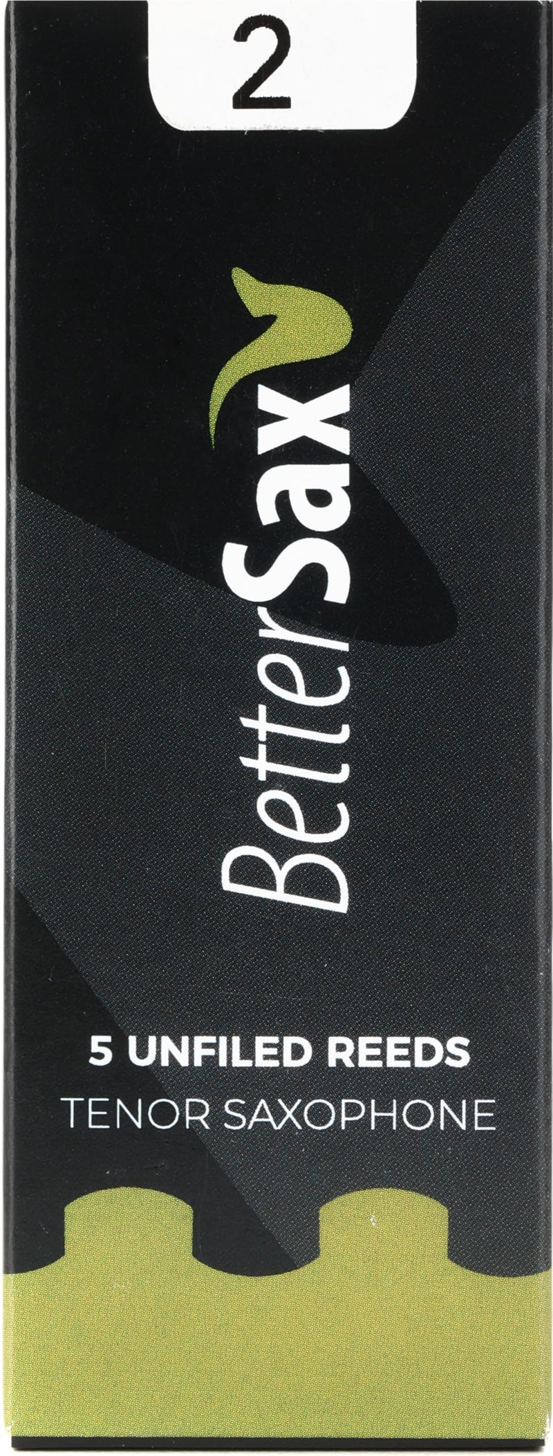 [AUSTRALIA] - BetterSax Tenor Saxophone Jazz Cut Reeds - Strength 2.0 Pack of 5 for Superior Sound Quality, Perfect for Professional Jazz Performances, Practice Sessions, and Student Use 