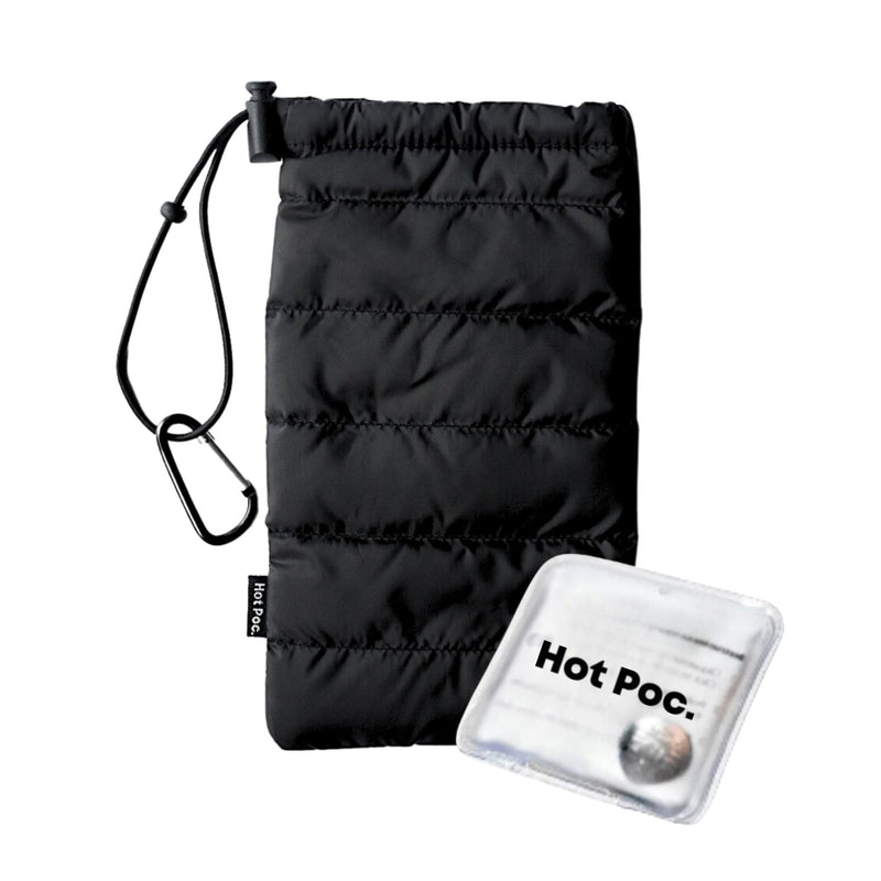 Sleeper - Thermal Cell Phone Cases, Insulated Pouch, Insulating Bag for iPhone 14, 13, 12, Samsung Galaxy and Smaller (Black), Regular Black