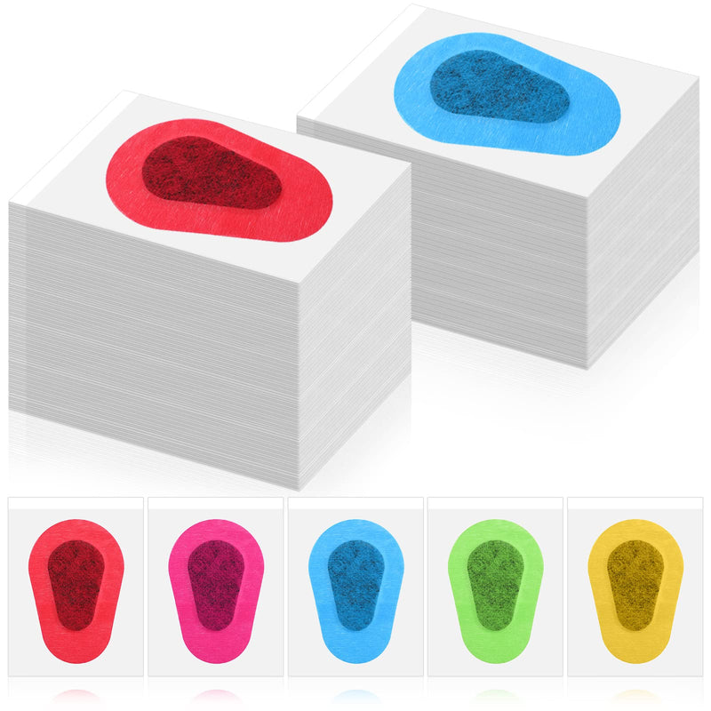 120 Pcs Adhesive Eye Patches, Eye Patches for Adults Eye Pad Disposable Eyepatch Latex Free Adhesive Bandages for Baby Kids (Multicolored, 3.3 x 2.3 Inches) Multicolored 3.3 x 2.3 Inch