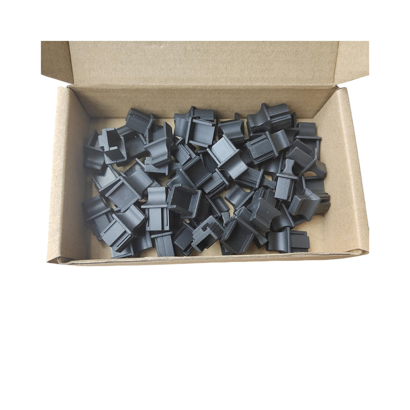 50Pcs Ethernet Dust Cover, Anti-Dust Cap for RJ45 Port, Dust Cap, RJ45 Dust Plugs - (Ethernet,LAN Port Protector/Blocker, Port Protector for Switch,Network Cards/Router,Media Converters) 50